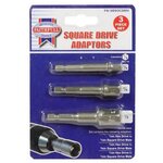 FAITHFULL Jeu de 3 porte douilles 50 et 70 mm