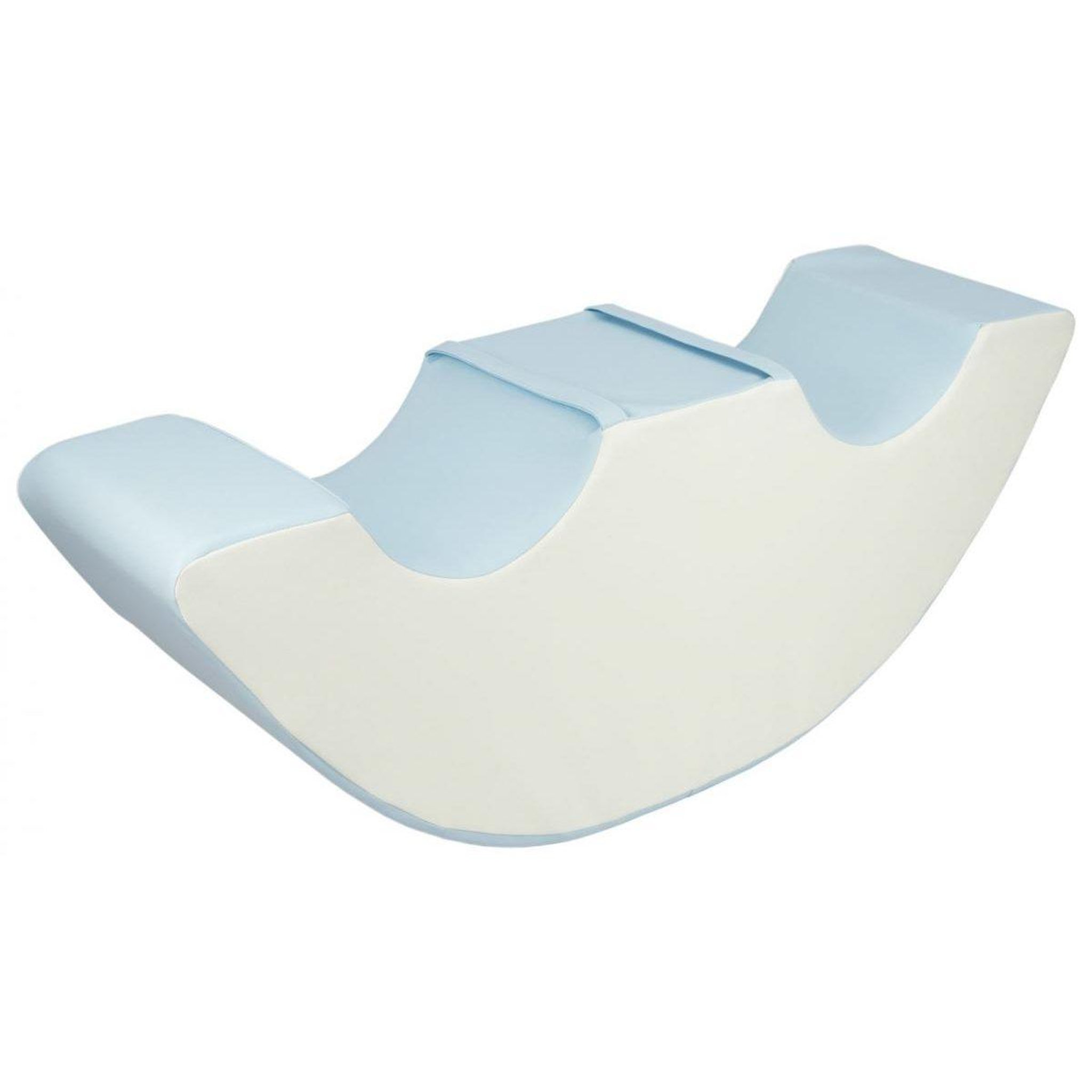 VELINDA Duo rocker bloc en mousse blanc, bleu (pastel)
