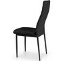 Voir la diapositive 3 : Paris Prix Lot de 8 Chaises Design  Kaïus  95cm Noir