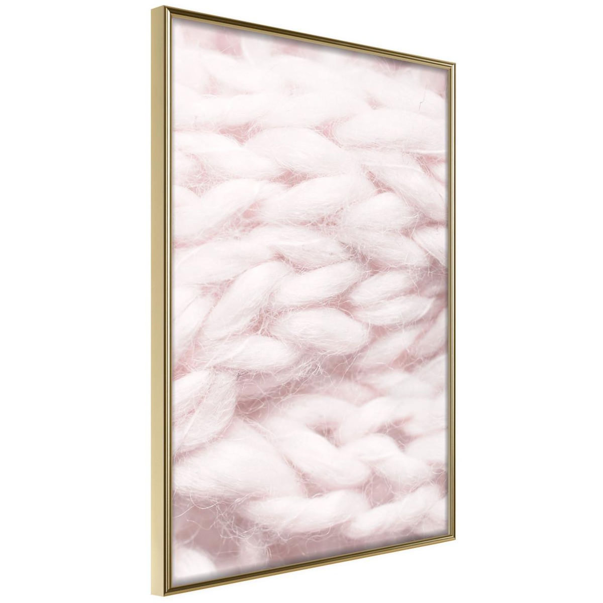 Paris Prix Affiche Murale Encadrée  Pale Pink Knit