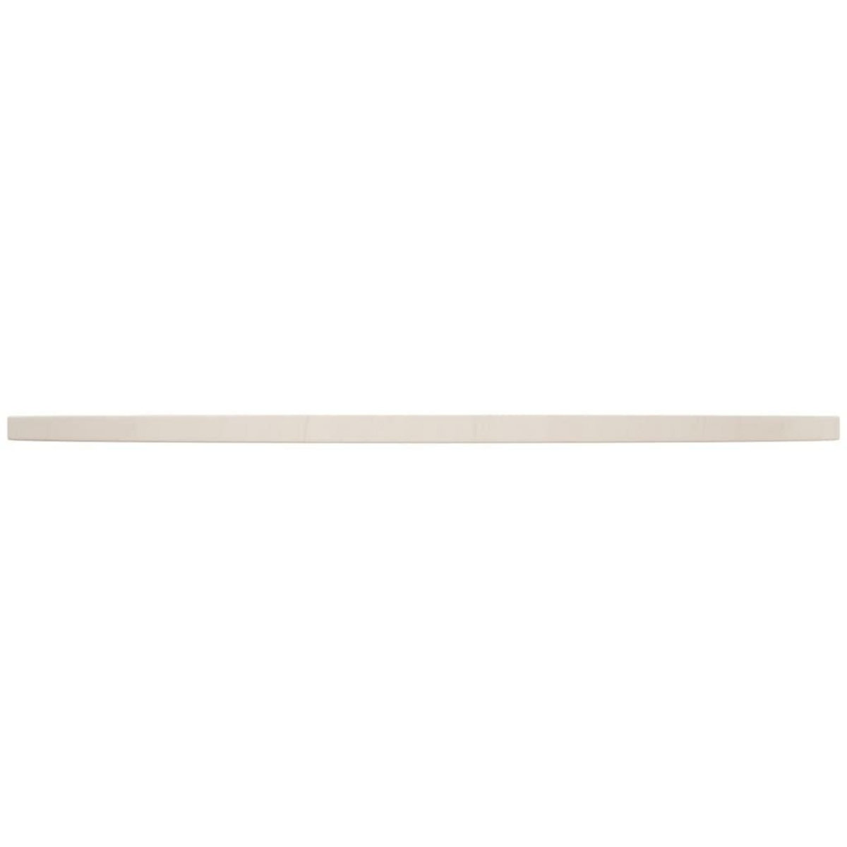 VIDAXL Dessus de table Blanc Ø90x2,5 cm Bois de pin massif