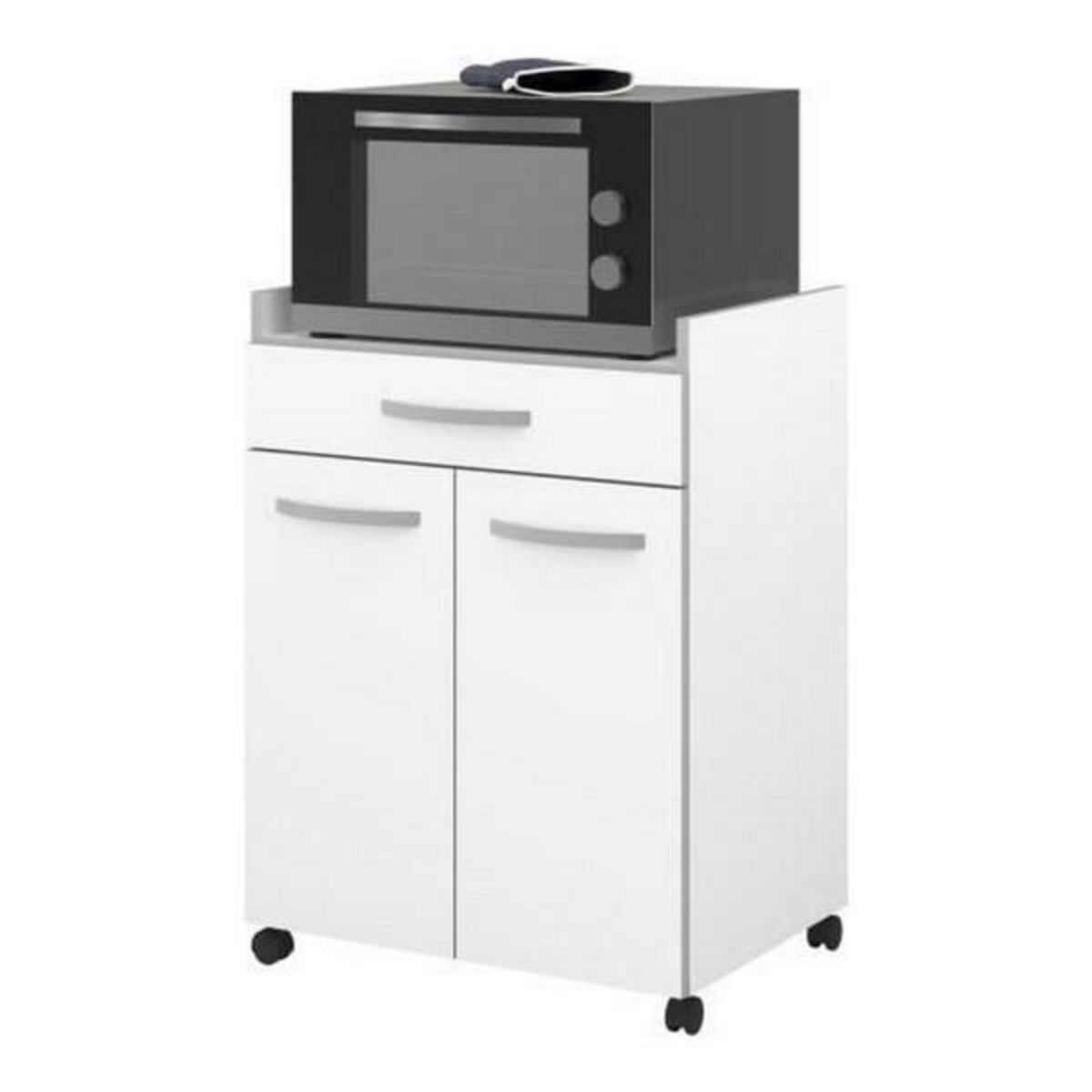 EKIPA Chariot de Cuisine Ekipa Harmony Blanc 60 x 44,5 x 81 cm