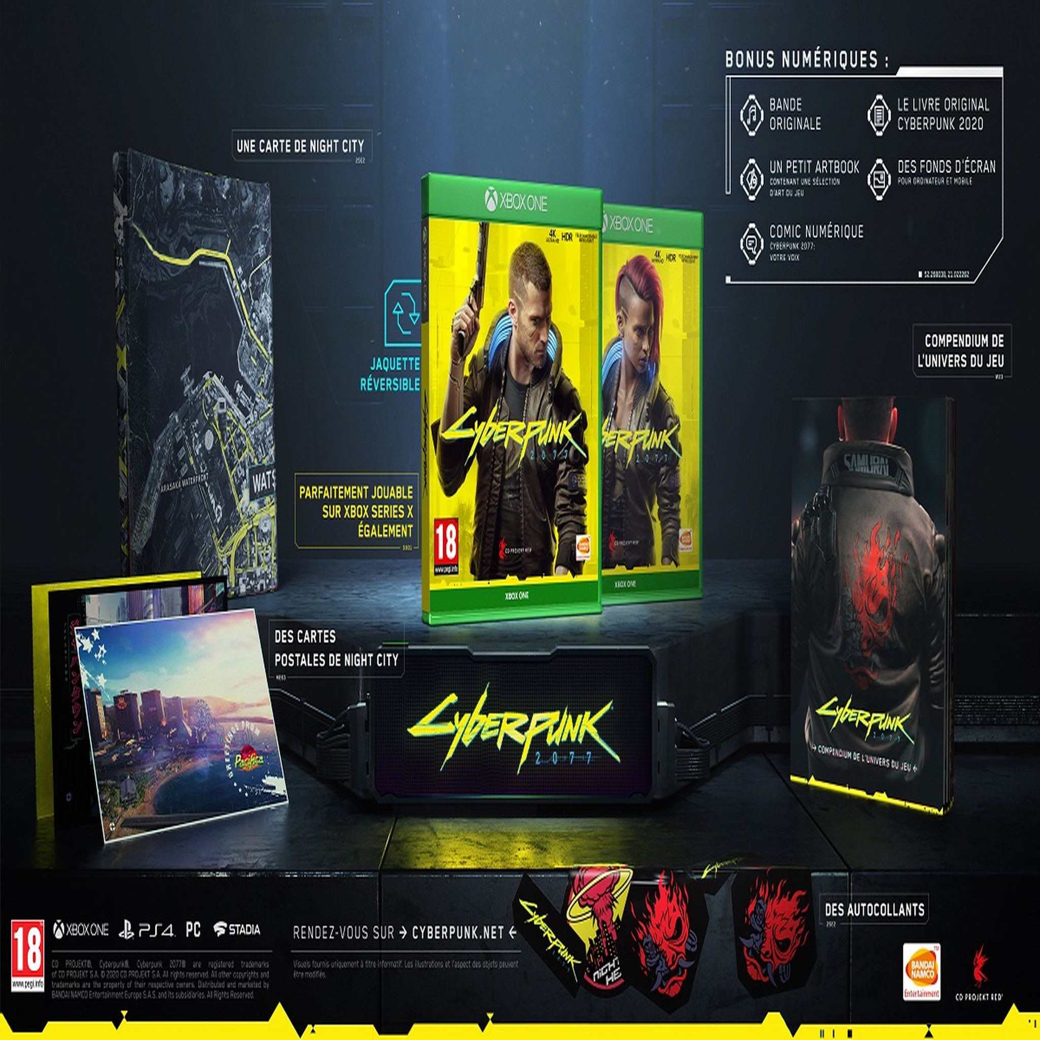 Voir la diapositive 3 : Cyberpunk 2077 Xbox One Edition Day One