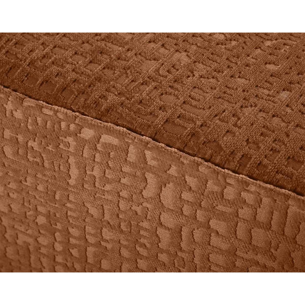 BEST MOBILIER Topaze - fauteuil - en tissu velours relief