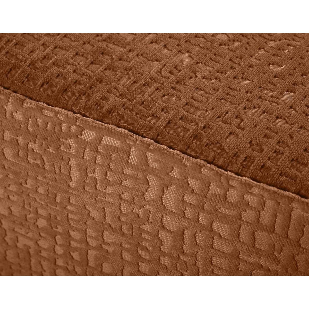 BEST MOBILIER Topaze - fauteuil - en tissu velours relief