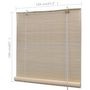 Voir la diapositive 6 : VIDAXL Stores a rouleau Bambou naturel 2 pcs 120x160 cm