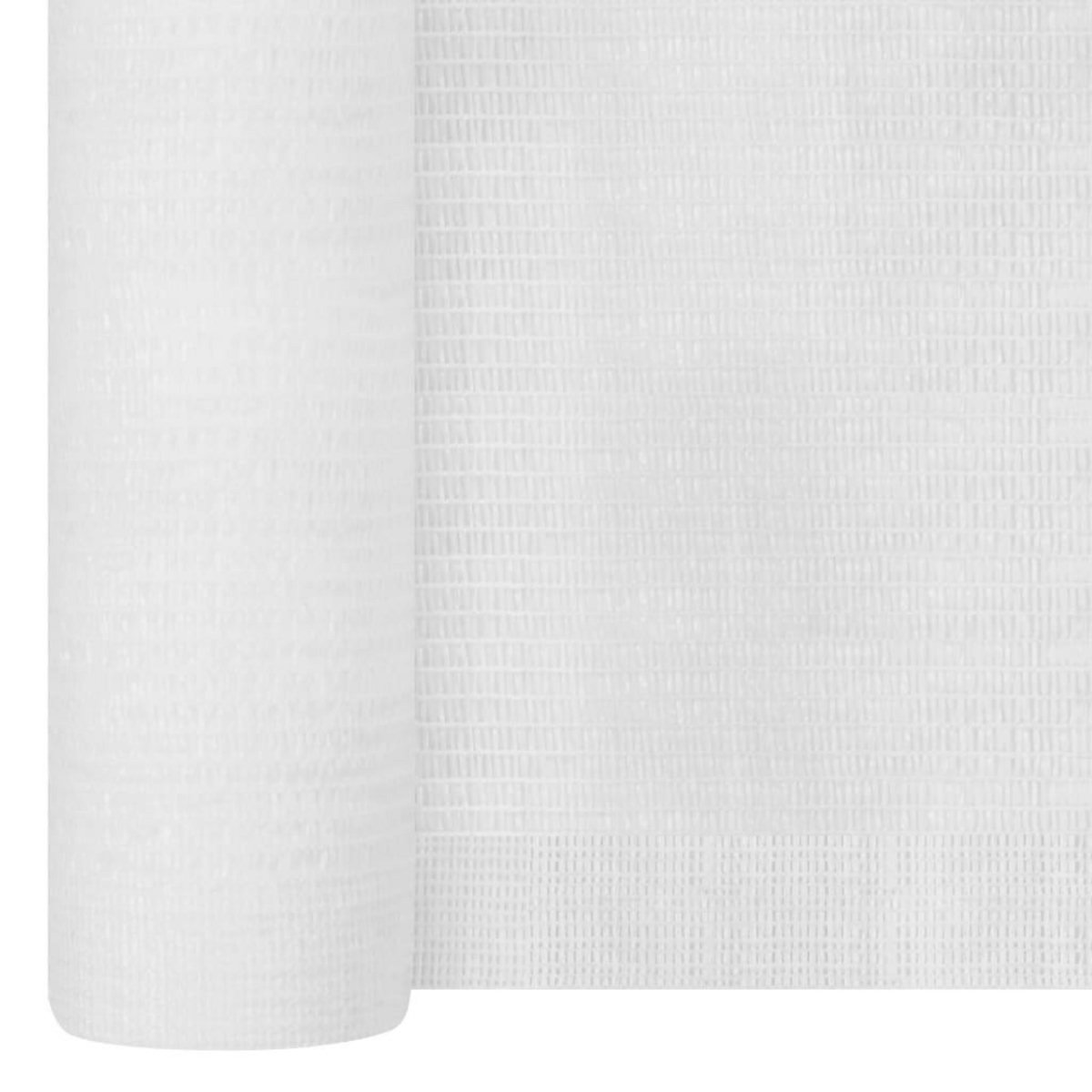 VIDAXL Filet brise-vue Blanc 1,5x50 m PEHD 195 g/m^2