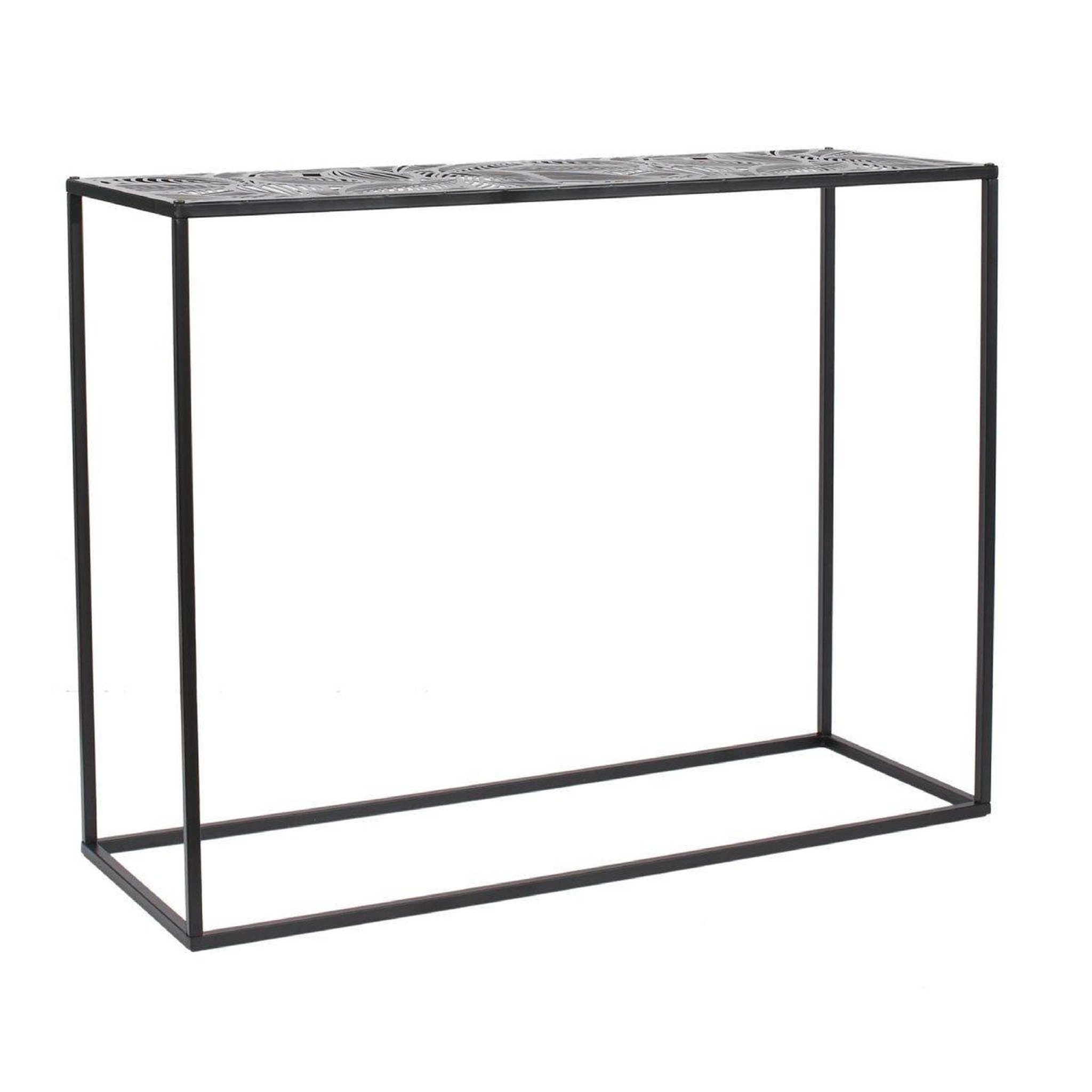 The Home Deco Factory Console design  havana  100cm noir