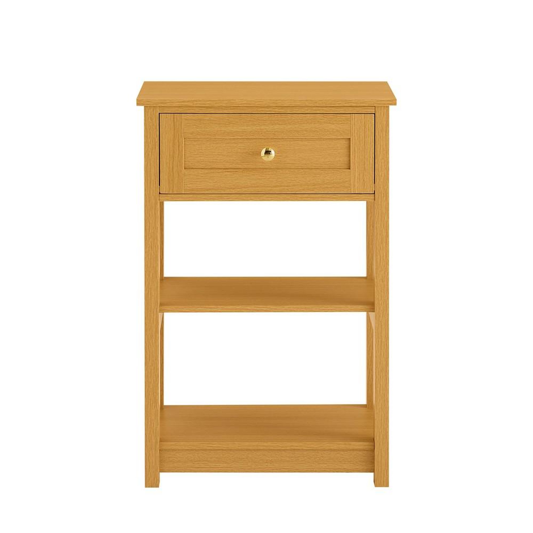 Voir la diapositive 1 : SOBUY SoBuy - Table De Chevet à un tiroir - Moderne - FBT46