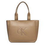 CALVIN KLEIN JEANS Sac à Main  Femme Calvin Klein Jeans Bold Medium Tote. Coloris disponibles : Beige