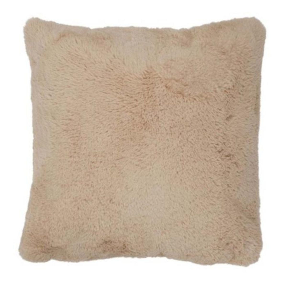 Paris Prix Coussin Imitation Fourrure  Cutie  45x45cm Beige