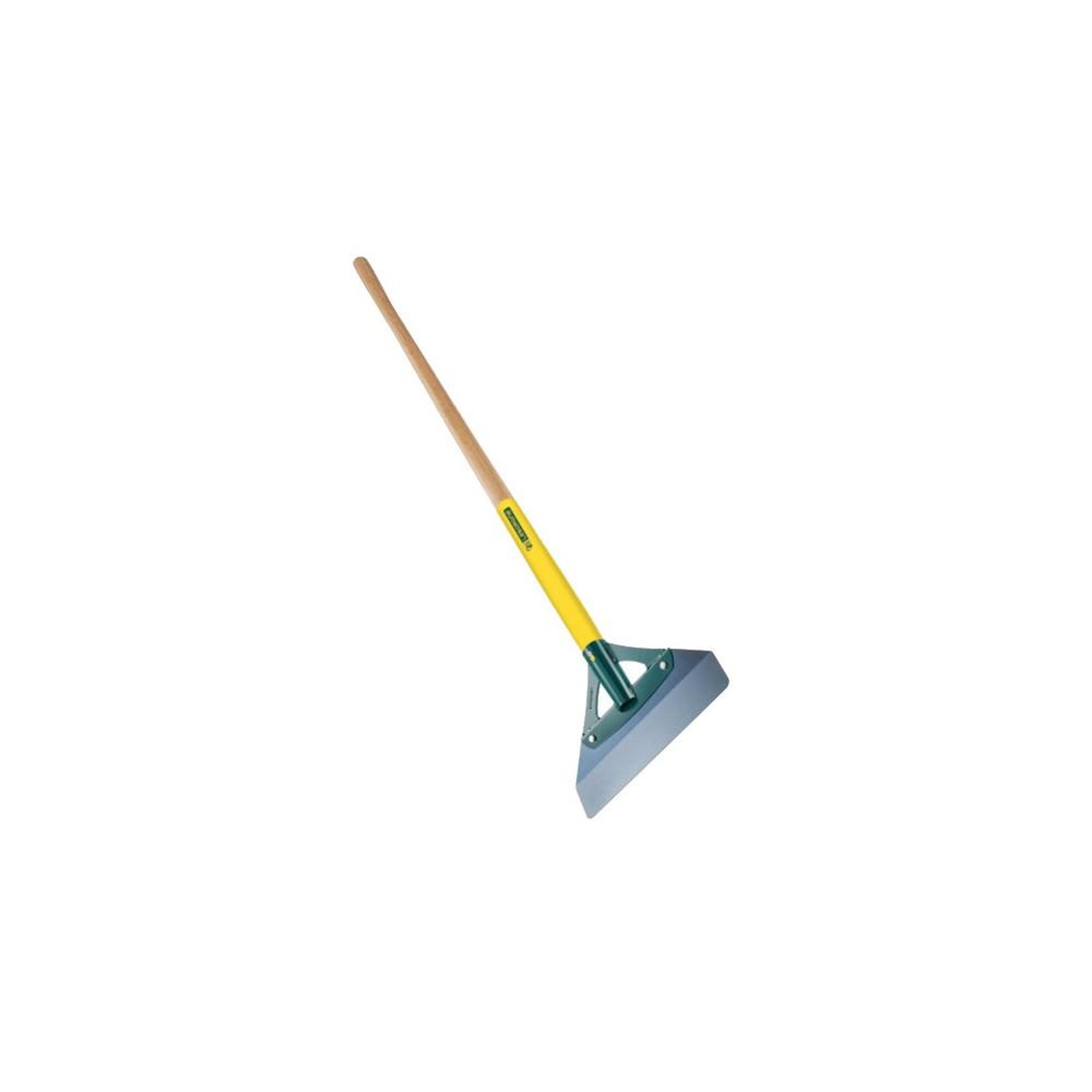 Leborgne Râcloir à coffrage 30 cm avec lame en acier extra-dur et manche en bois 130 cm, 2 positions