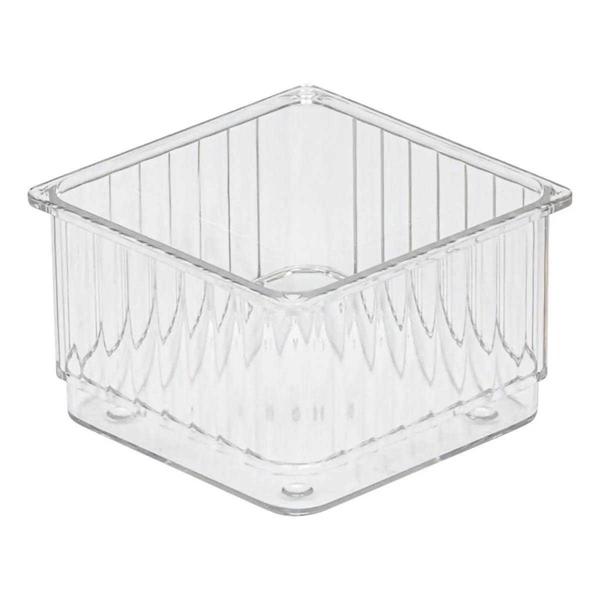 FIVE Lot de 6 Organiseurs de Tiroir  Plastor  24cm Transparent