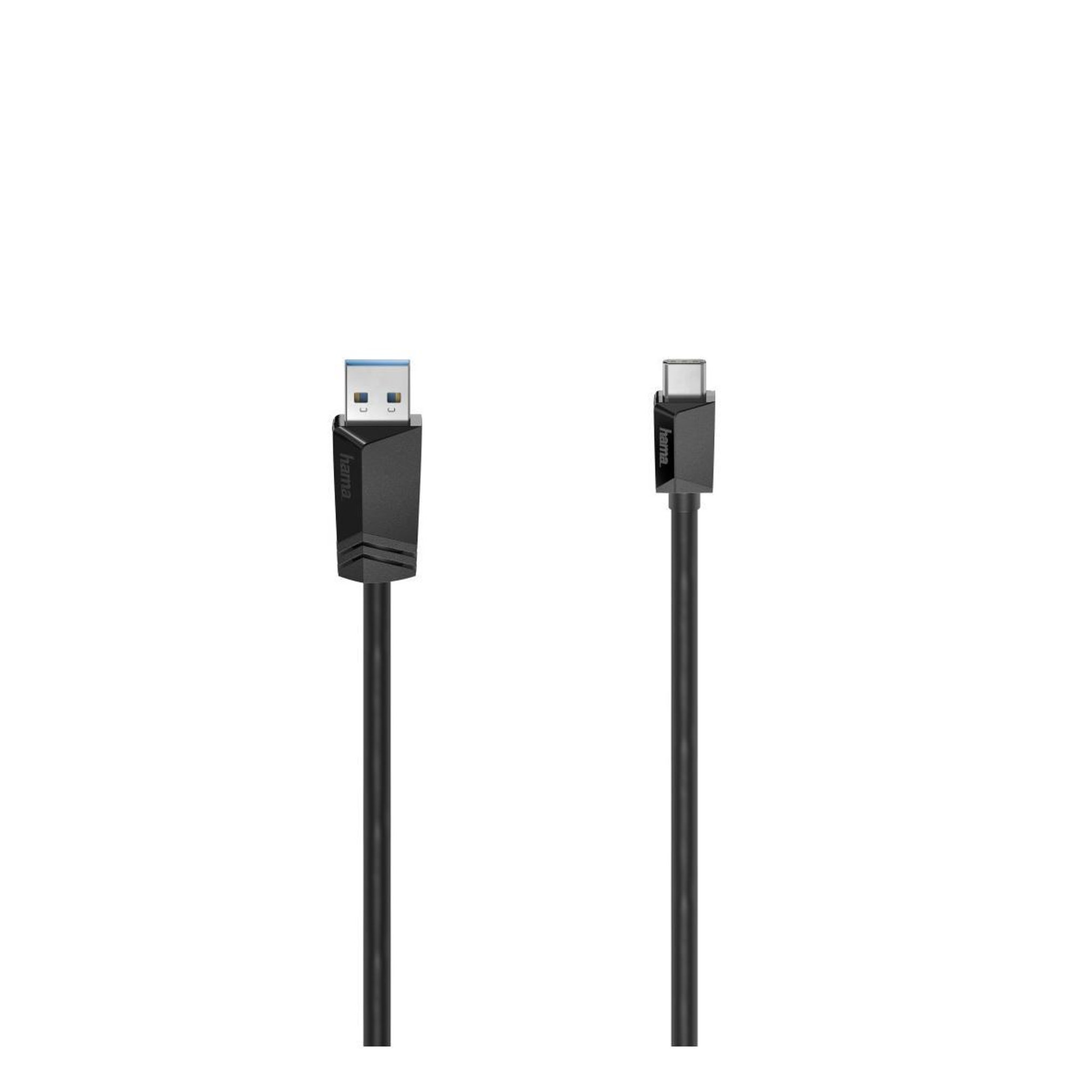 Voir la diapositive 2 : Hama Câble USB Hama 00200651 USB 3.2 Gen 1 USB C vers USB A 0,75 m Noir