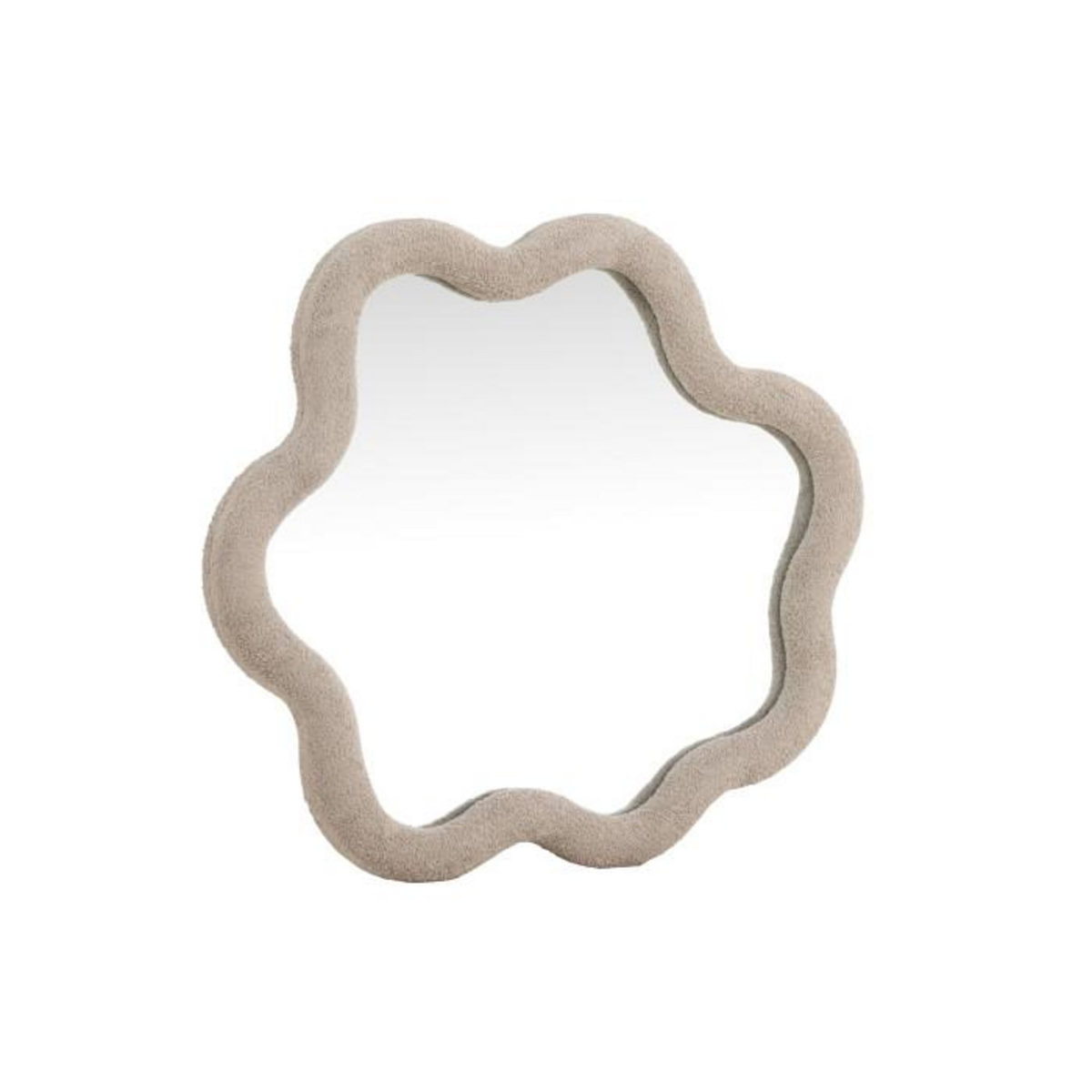 Paris Prix Miroir Mural Ondulé  Kungsbacka  70cm Beige