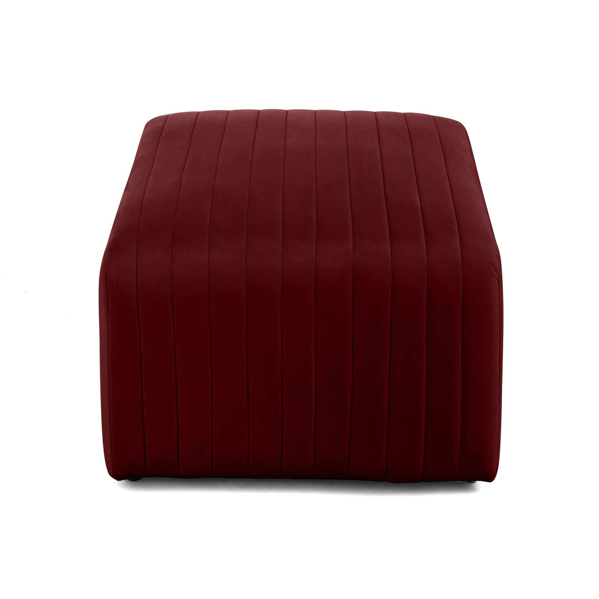Voir la diapositive 1 : BEST MOBILIER Nova - pouf modulable - en velours