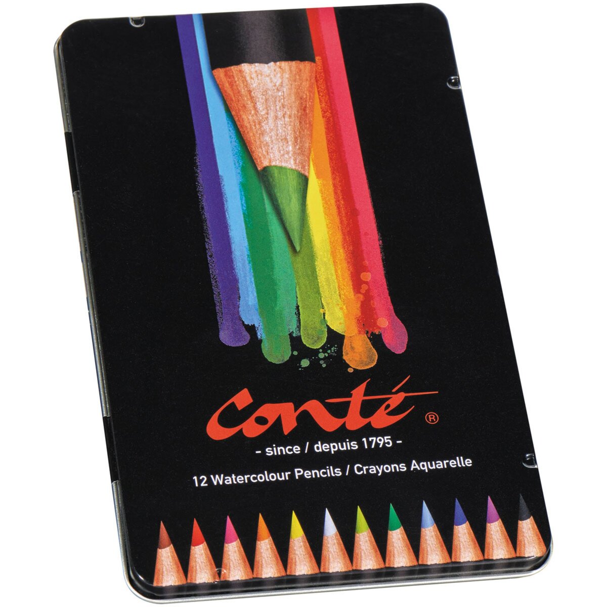 BIC  Boite de 12 crayons de couleurs aquarellables Conté