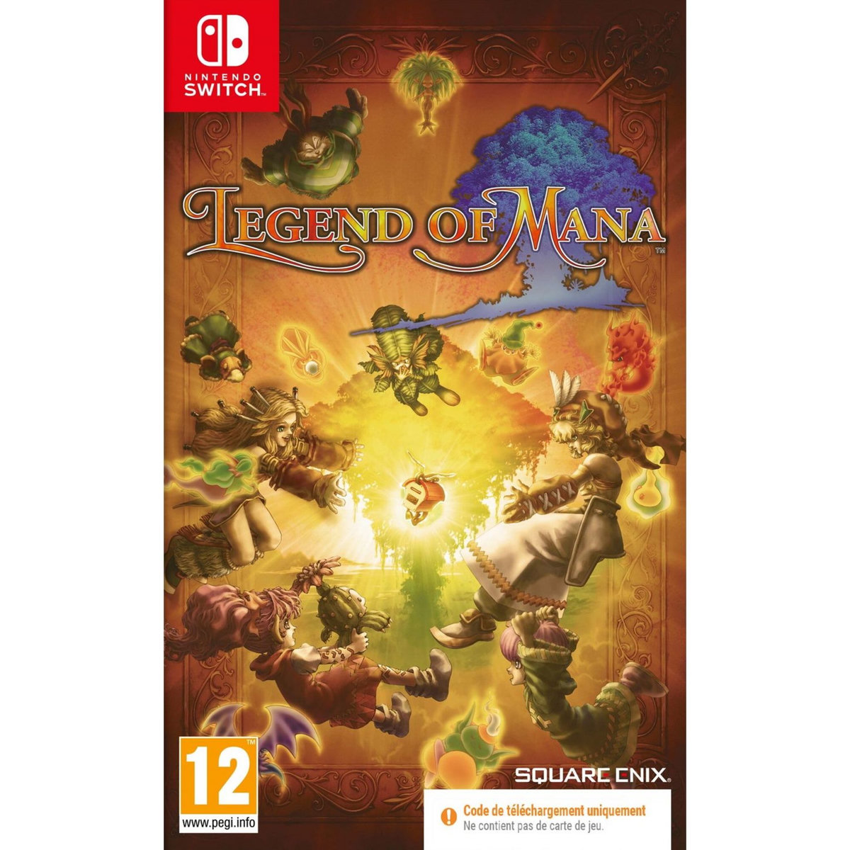 Legend of Mana Nintendo Switch - Code de Téléchargement