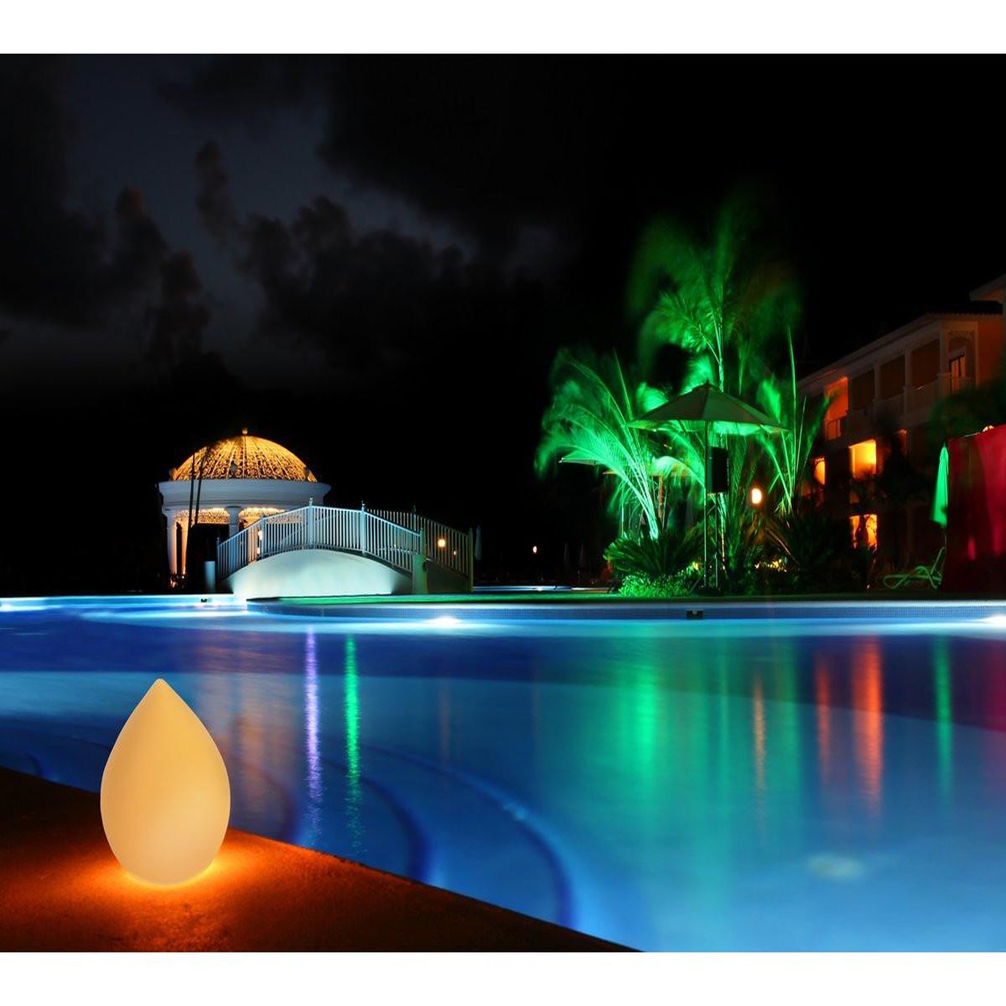 Voir la diapositive 2 : Habitat et Jardin Lampe LED  Deco  portative et rechargeable