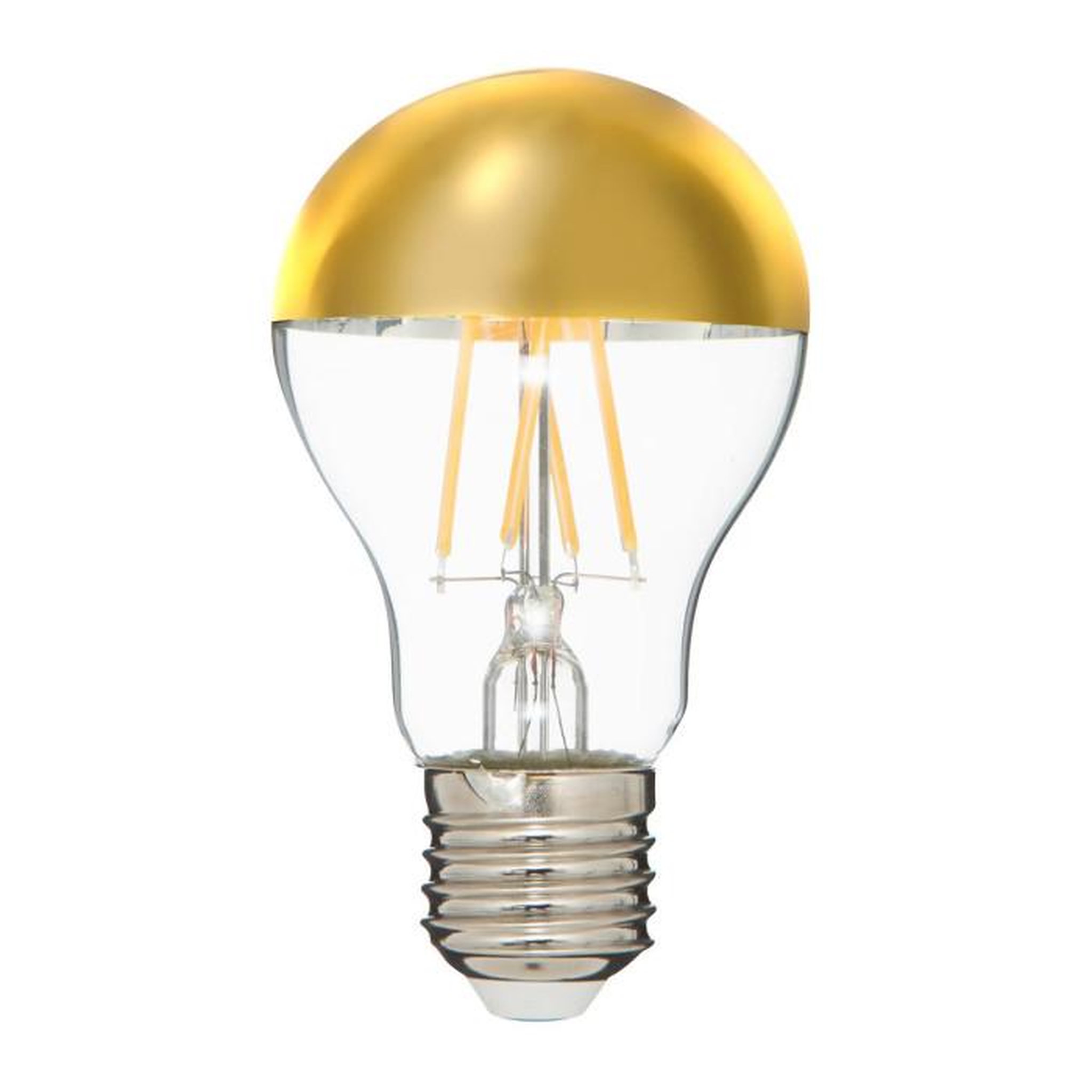 ATMOSPHERA Ampoule E27 Led  Filament Droit  10cm Or