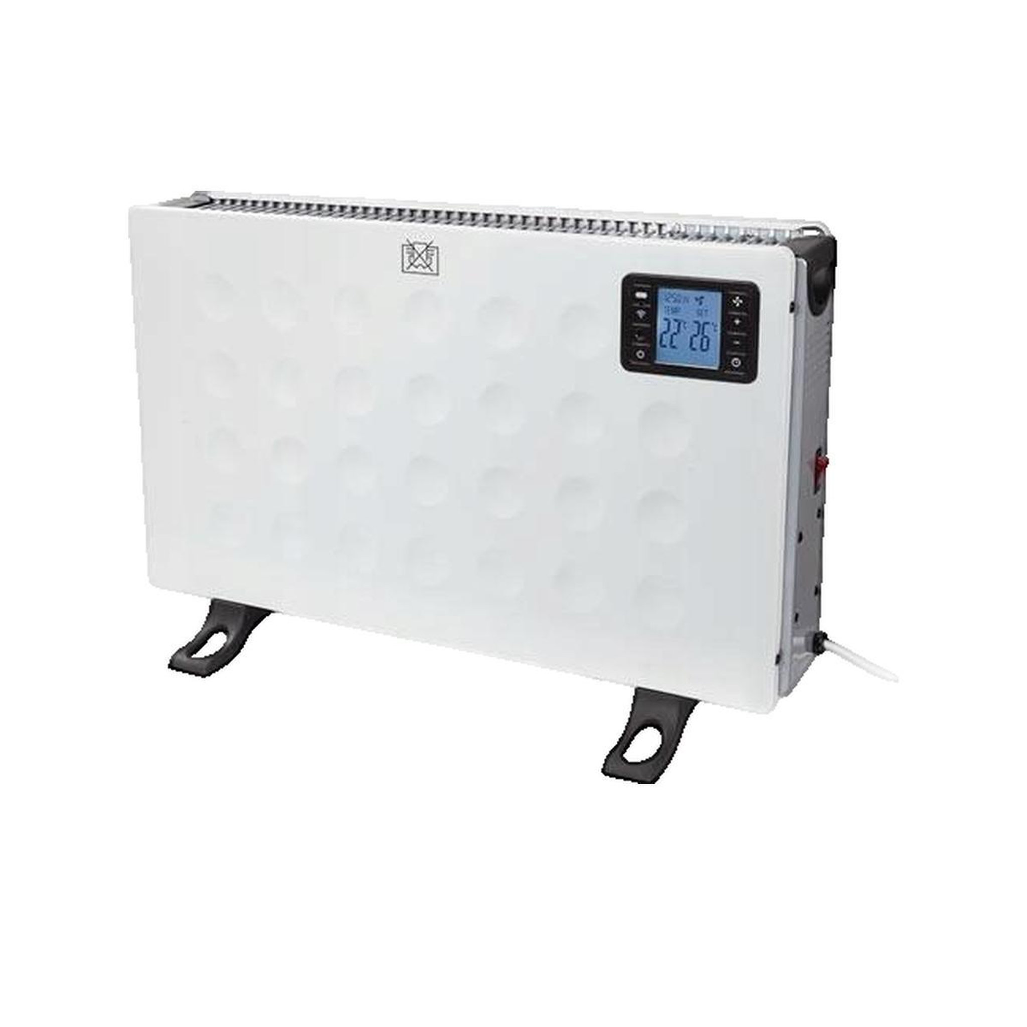 Perel Convecteur intelligent Perel 2000 W blanc