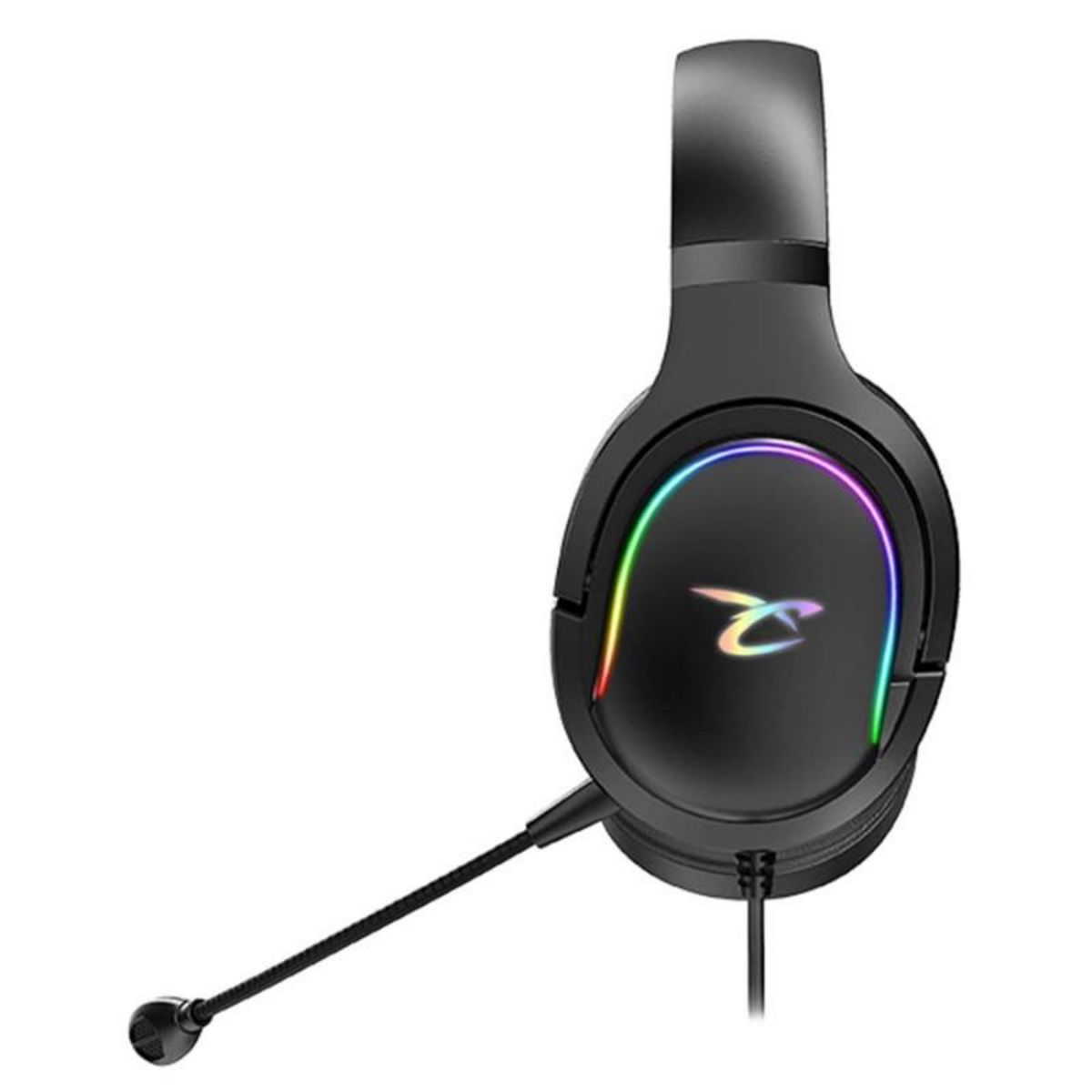 Subsonic Spectra casque gaming pour PS5 PS4 PC Xbox, HP 40 mm, micro inclinable, réglage volume, noir