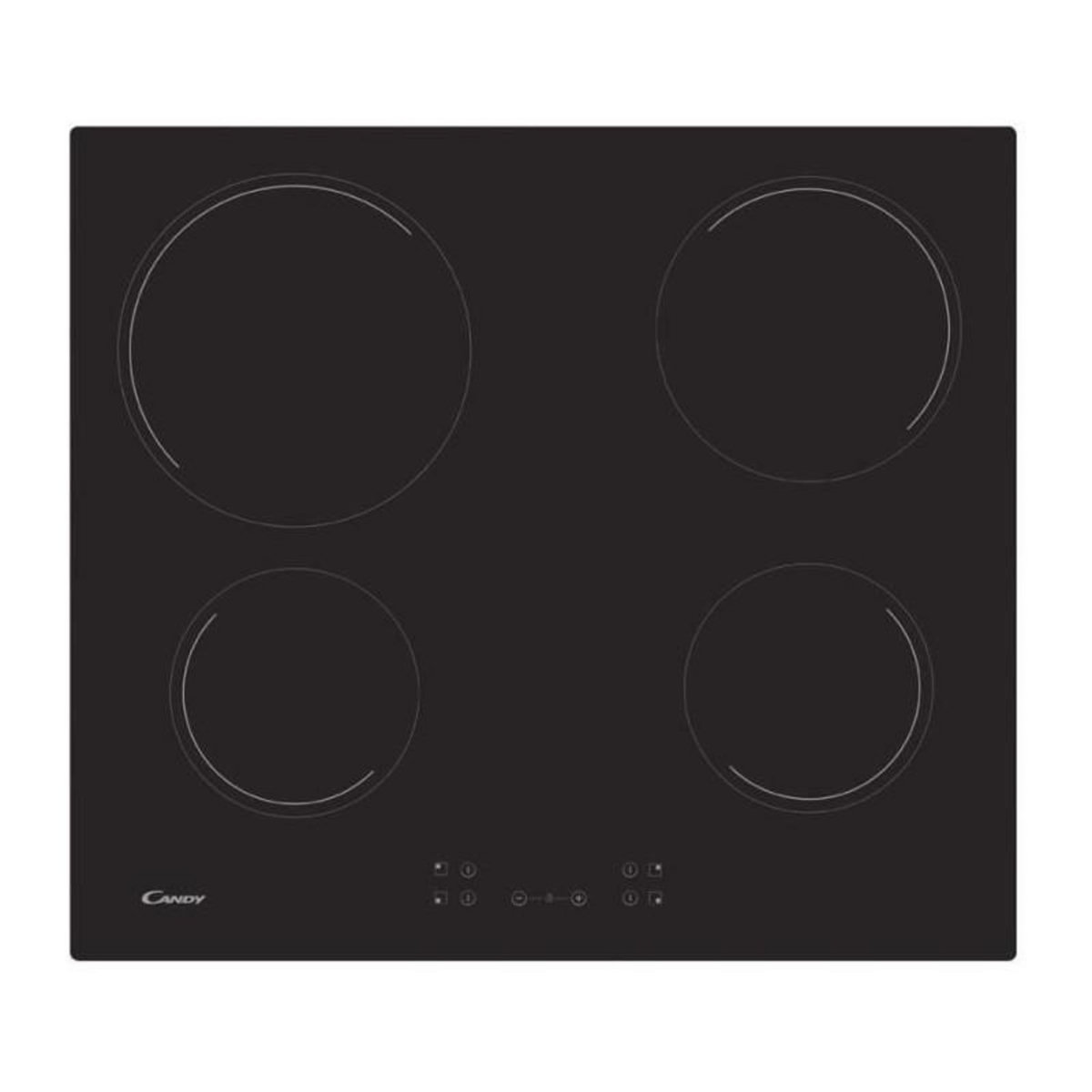 Candy Plaque vitrocéramique CANDY 6500W 59cm, CANDCH64CCB