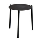Proloisirs Table basse de jardin ronde Ambiance coffee en aluminium - graphite