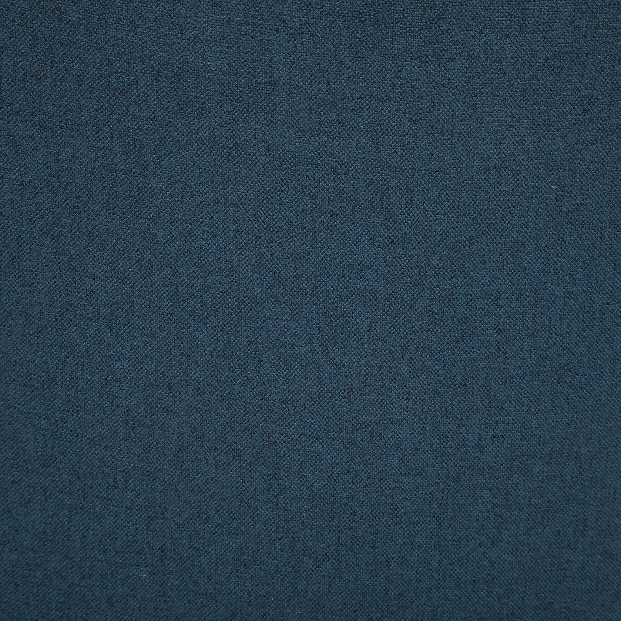 Voir la diapositive 4 : TOILINUX Lot de 4 chaises sirac effet velours - bleu canard