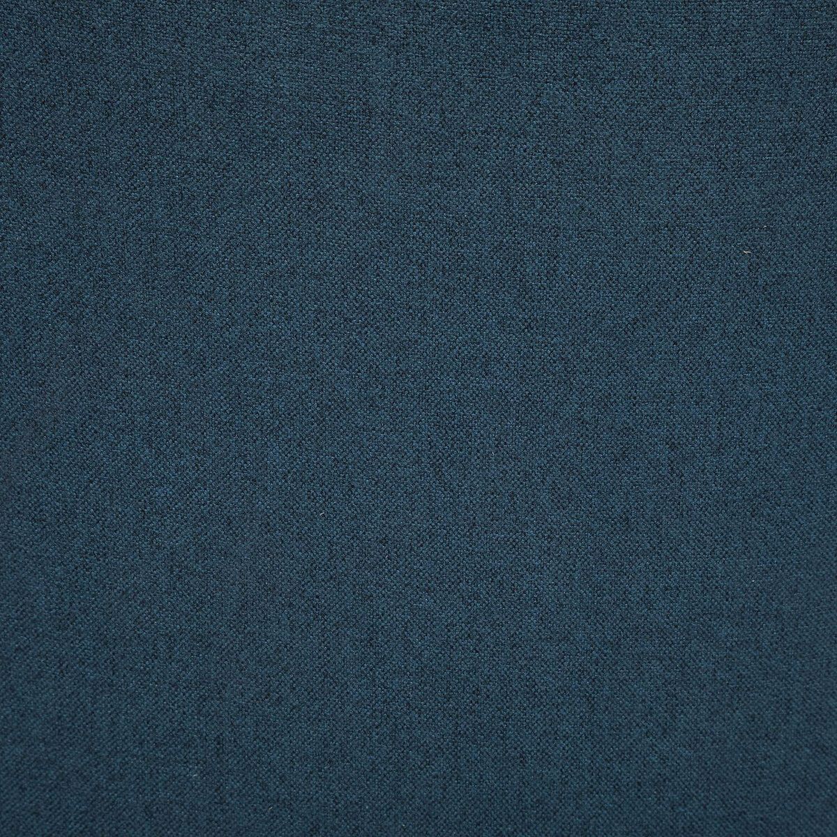 TOILINUX Lot de 4 chaises Sirac effet velours - Bleu canard