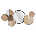 Paris Prix Miroir Mural Déco  Woody  123cm Naturel