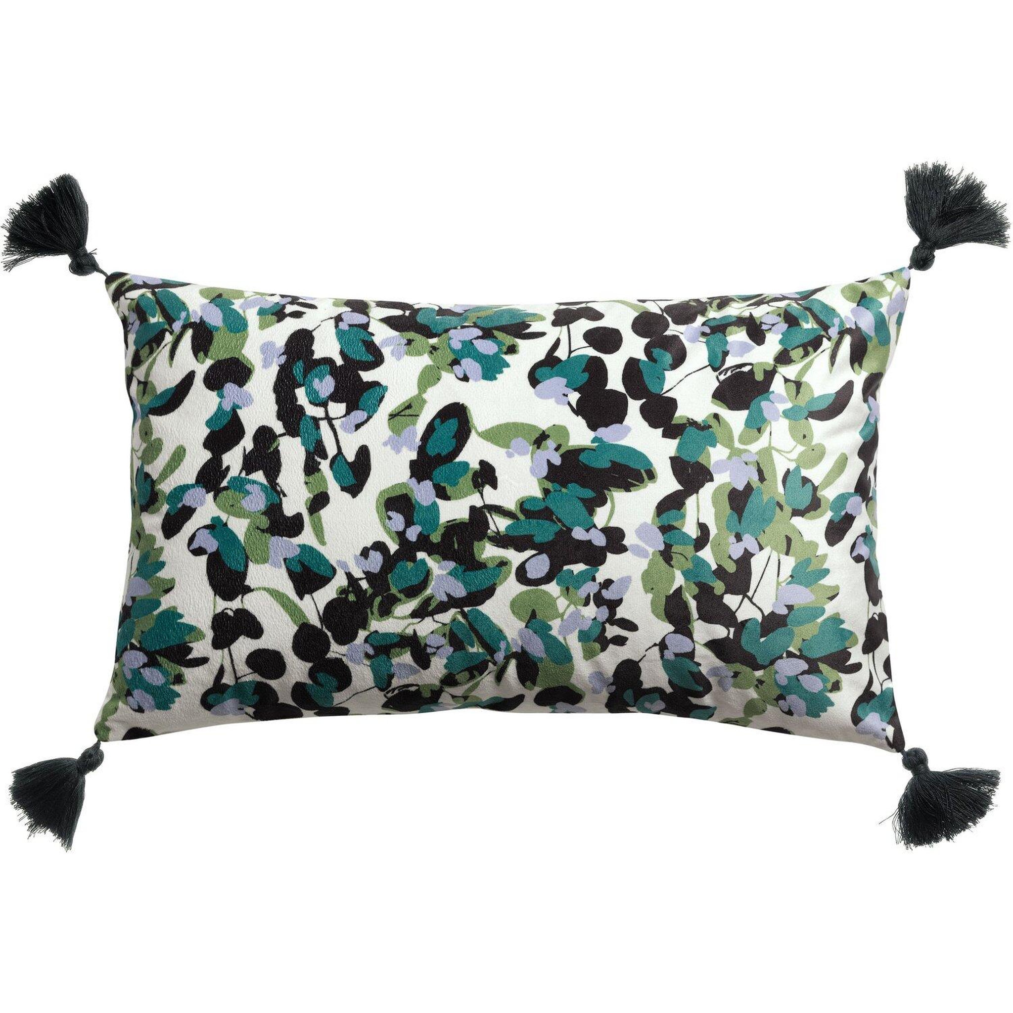 Voir la diapositive 4 : Les Ateliers du Linge Coussin imprime 100% polyester sanae