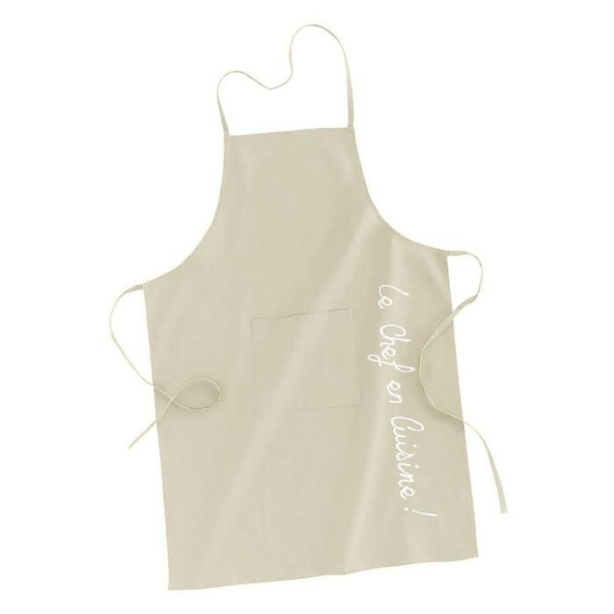 Paris Prix Tablier de Cuisine Brodé  Cuistot  84cm Lin