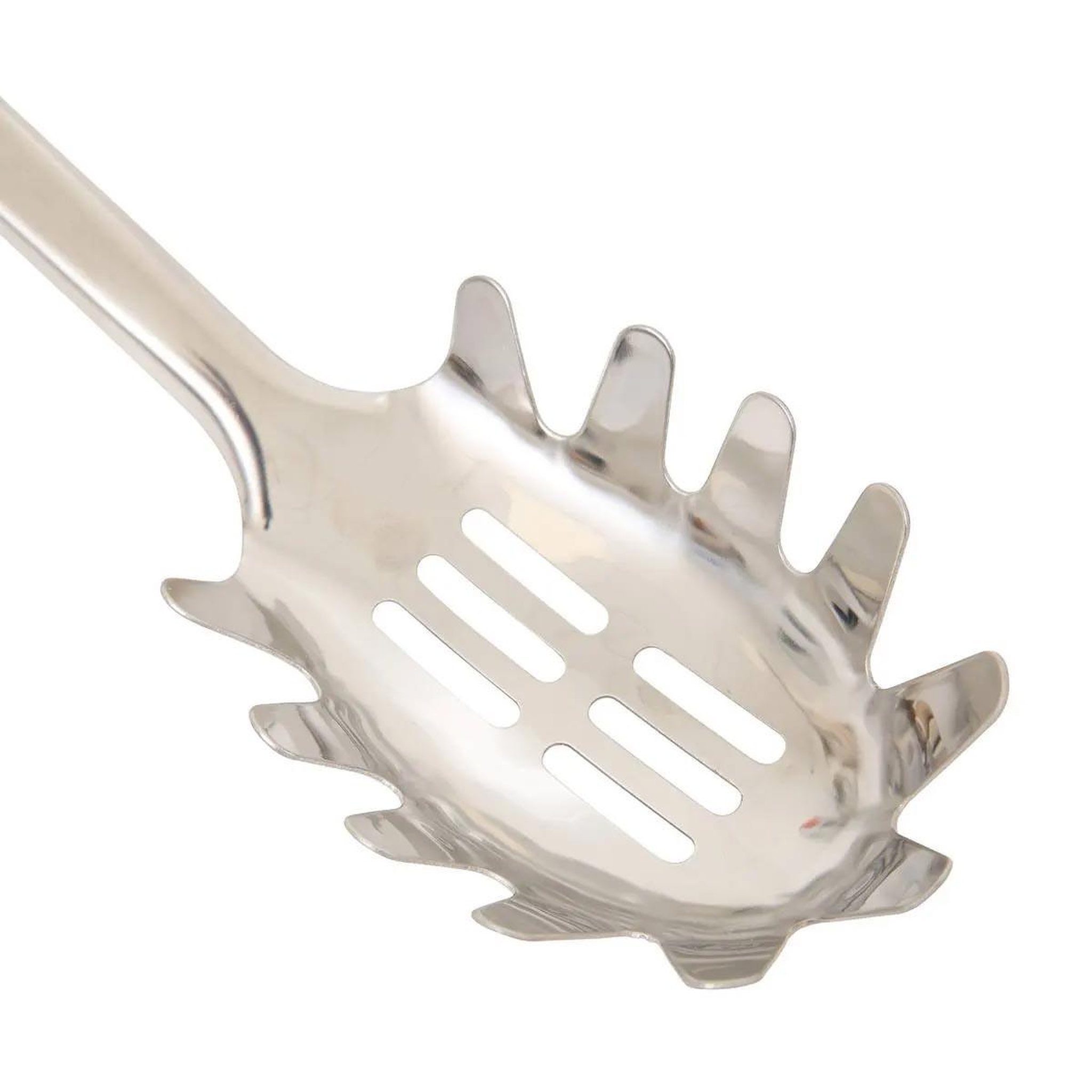 Voir la diapositive 3 : FIVE Cuillère à pâtes en inox  solstice  31cm beige