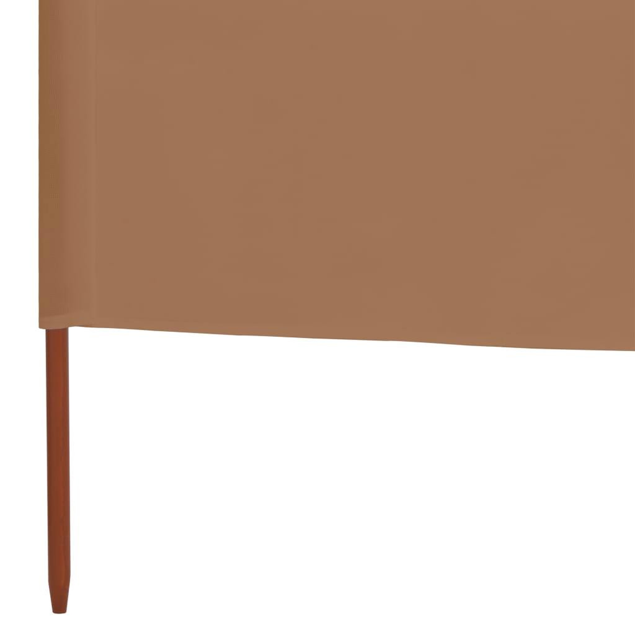 Voir la diapositive 5 : VIDAXL Paravent 9 panneaux Tissu 1200 x 160 cm Taupe