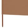 Voir la diapositive 5 : VIDAXL Paravent 9 panneaux Tissu 1200 x 160 cm Taupe