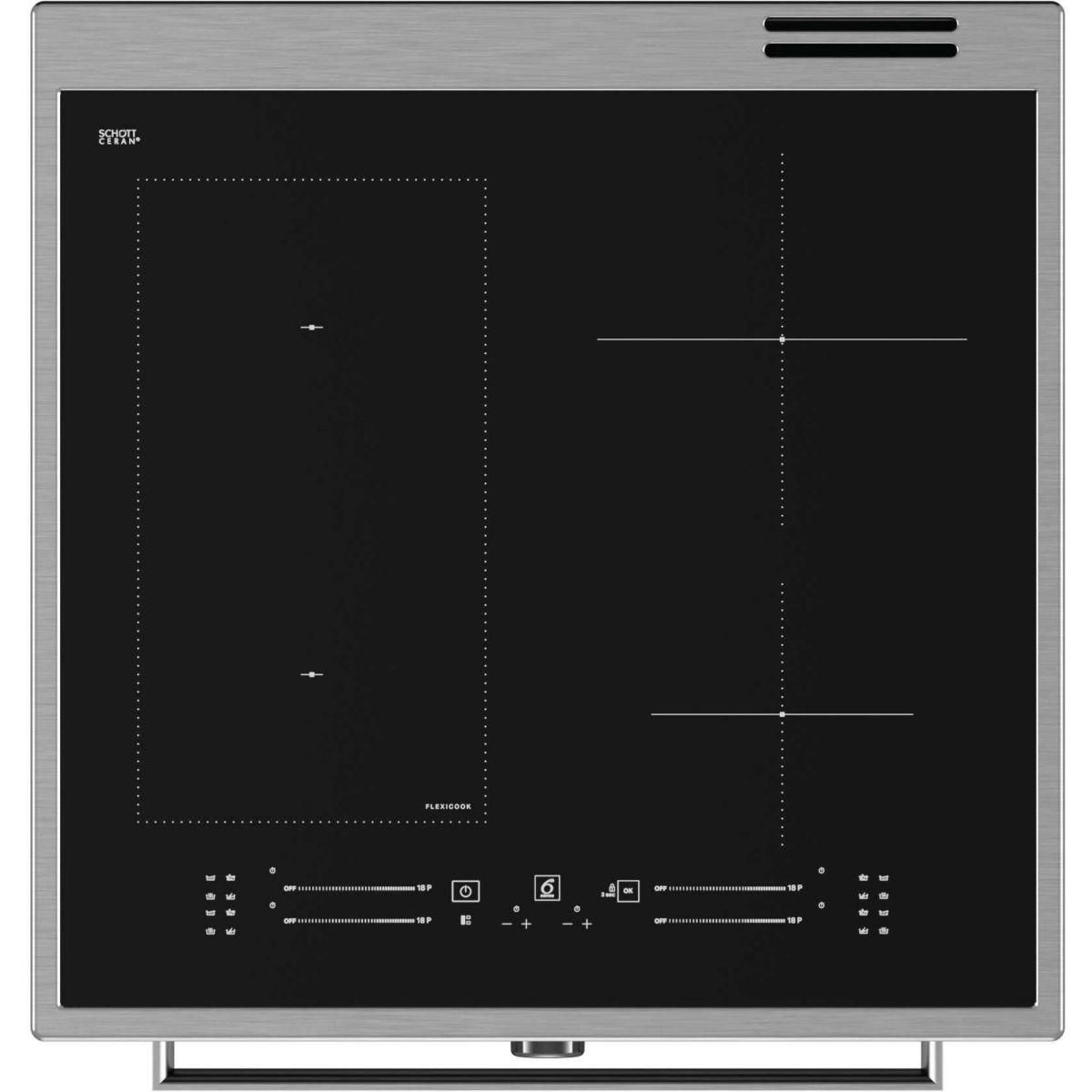 Whirlpool Cuisinière induction pyrolyse WS68IS8APX/FR 6ème Sens