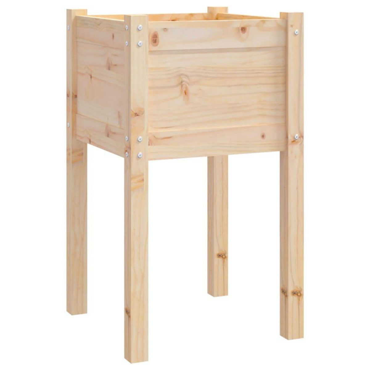 VIDAXL Jardiniere d'exterieur 40x40x70 cm bois de pin massif