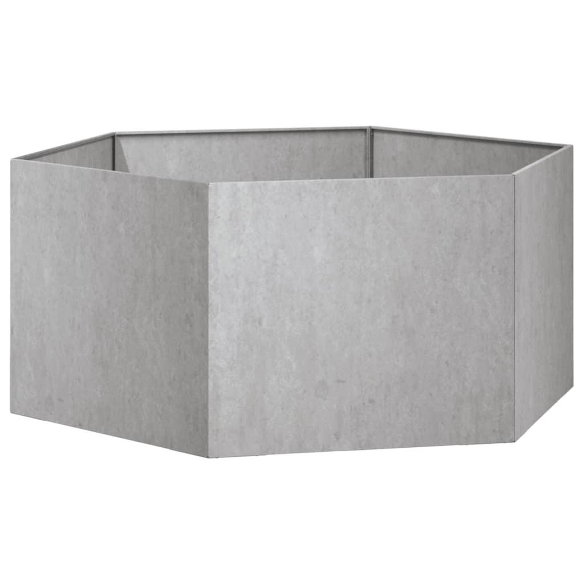 Voir la diapositive 4 : VIDAXL Jardiniere Rouille 90x90x45 cm Acier corten