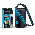 SEAWAG Sac étanche 15L Seawag noir/bleu B1X – Protection maximale en toute circonstance. Coloris disponibles : Noir