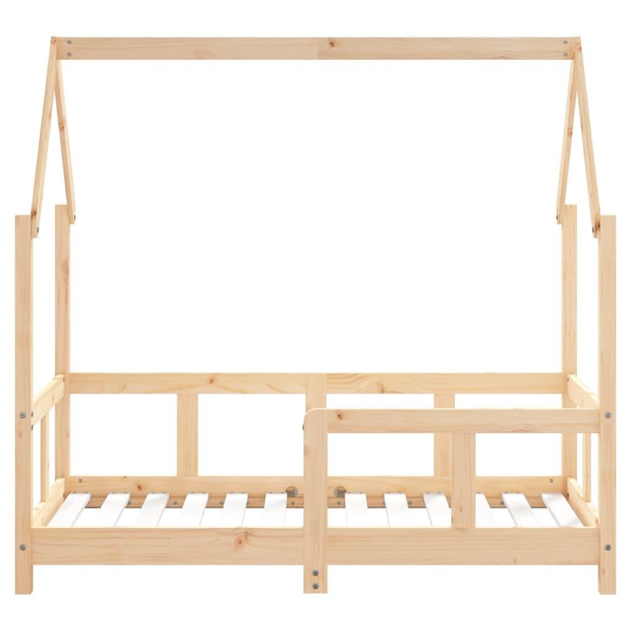 Voir la diapositive 4 : VIDAXL Cadre de lit pour enfant 70x140 cm bois de pin massif