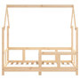 Voir la diapositive 4 : VIDAXL Cadre de lit pour enfant 70x140 cm bois de pin massif
