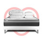 Voir la diapositive 6 : VITALIT Pack prêt à dormir VITAL CARE 140 x 200 cm sommier Kit blanc