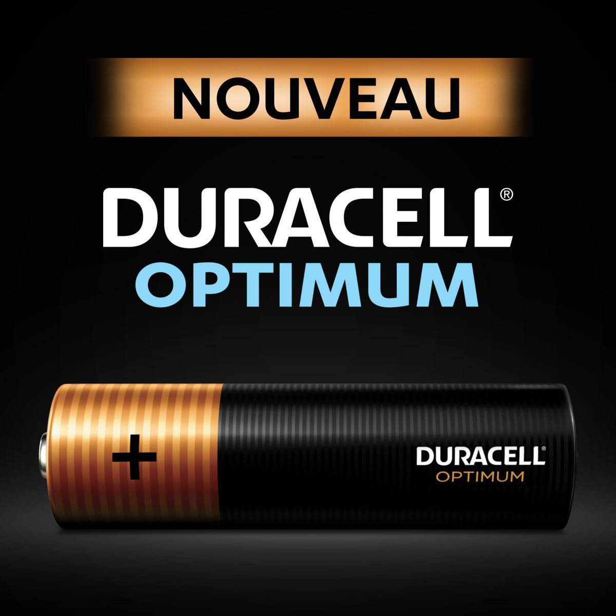 DURACELL Lot de 8 piles duracell AA optimum