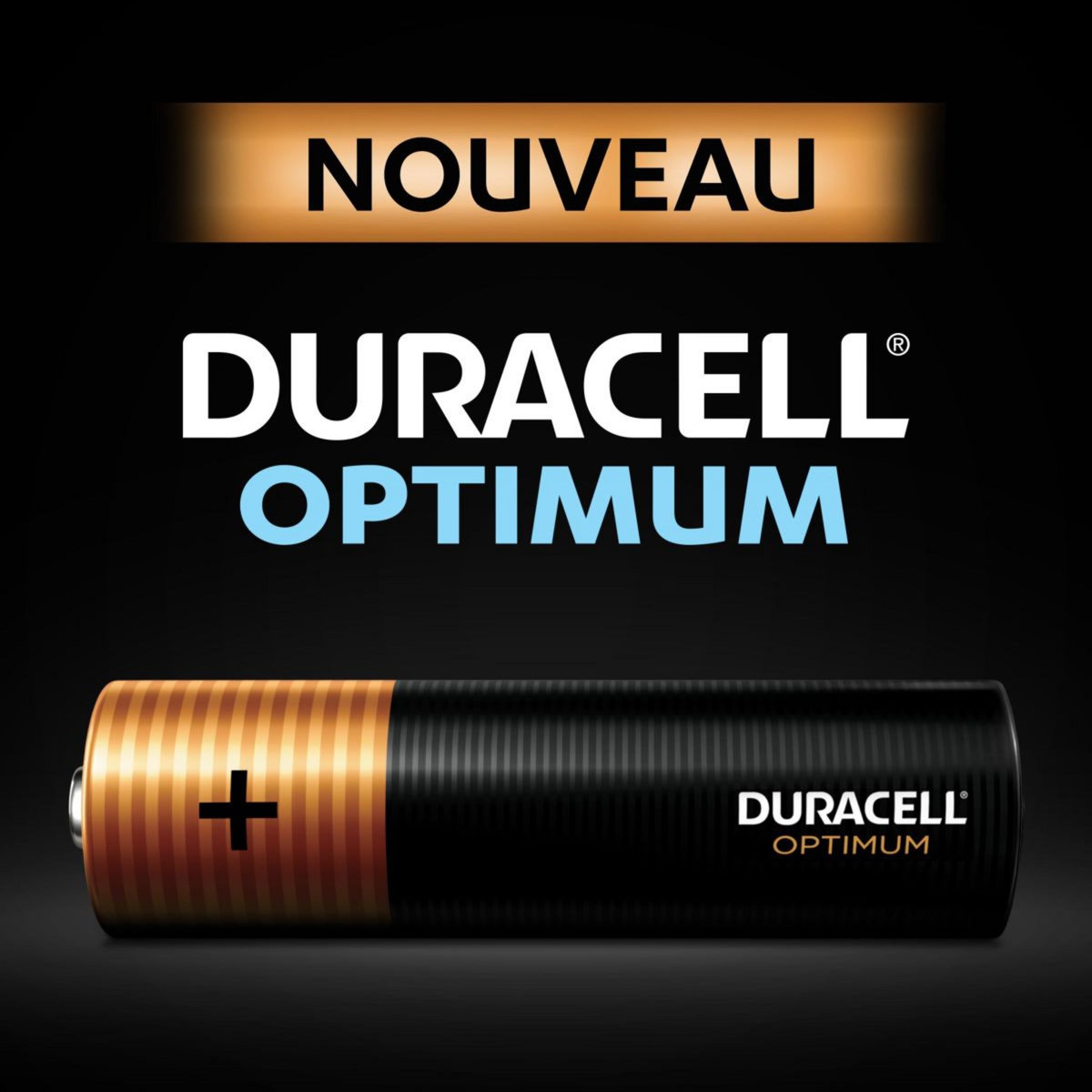 DURACELL Lot de 8 piles duracell AA optimum
