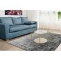 Voir la diapositive 3 : Paris Prix Table d'Appoint Design  Cody  50cm Gris & Or