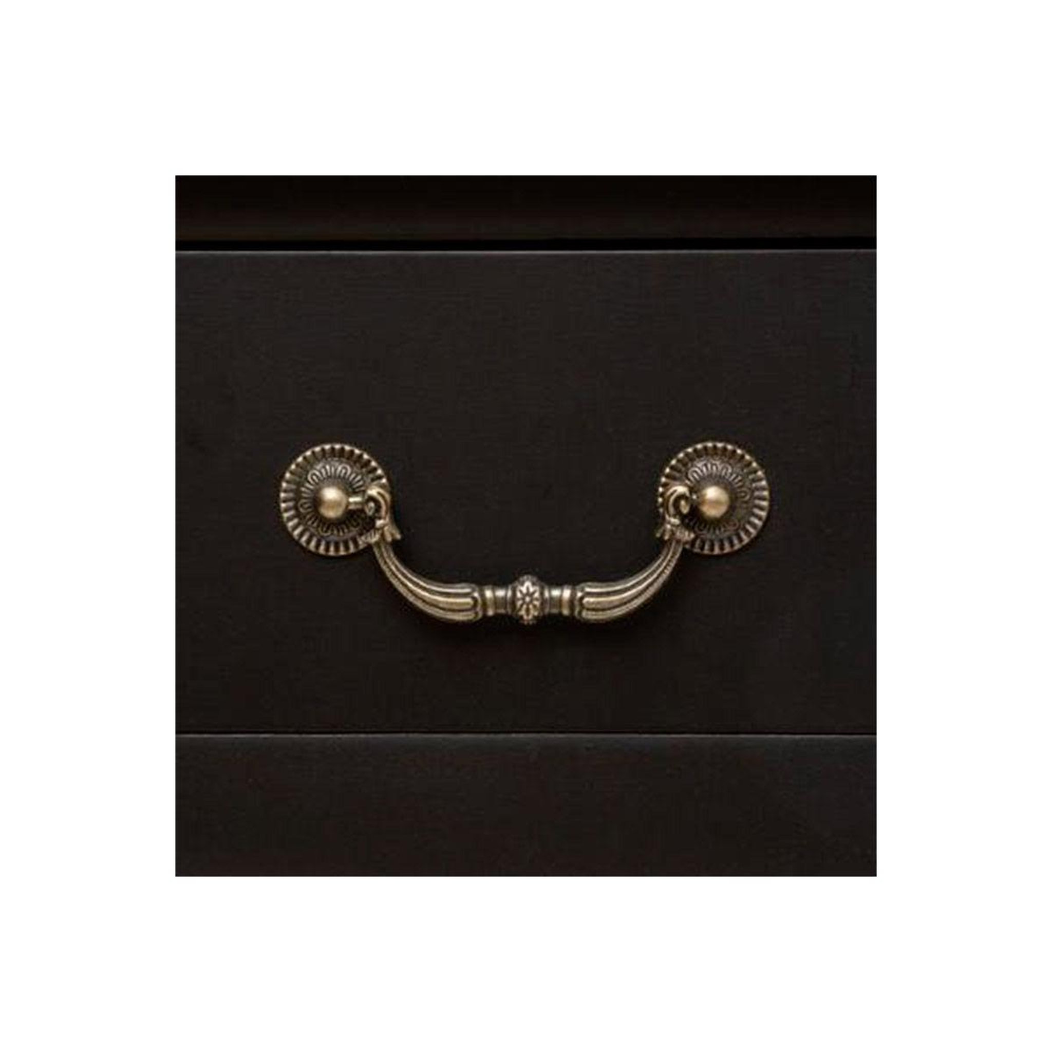 Voir la diapositive 6 : ATMOSPHERA Console chrysa - 2 tiroirs - noir et bois