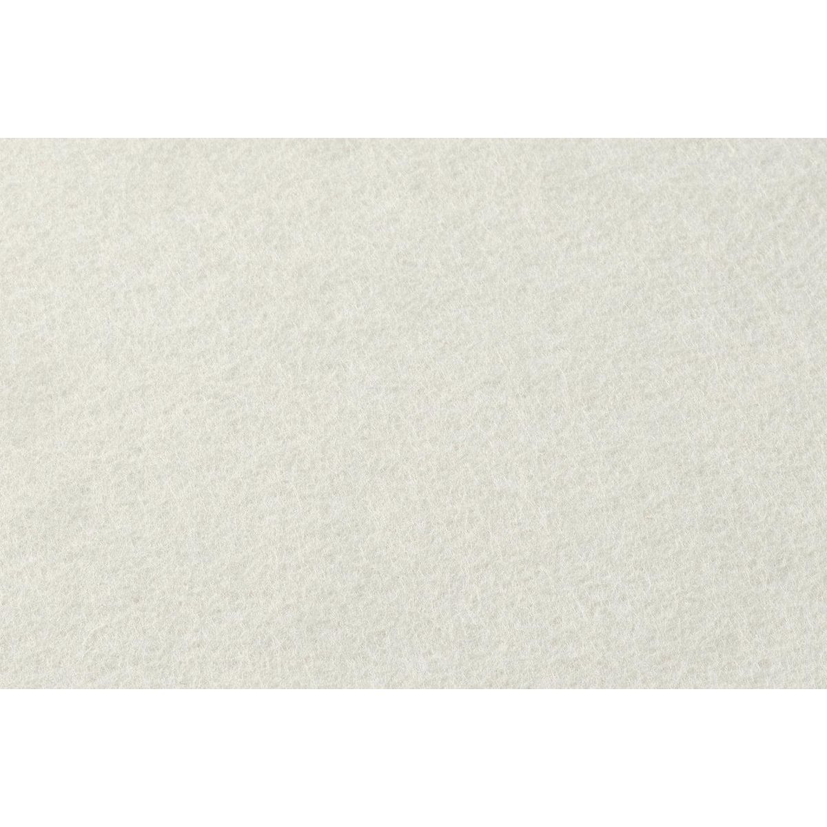 BJORN Sous-verre rond - 6 pièces - Feutre recyclé beige