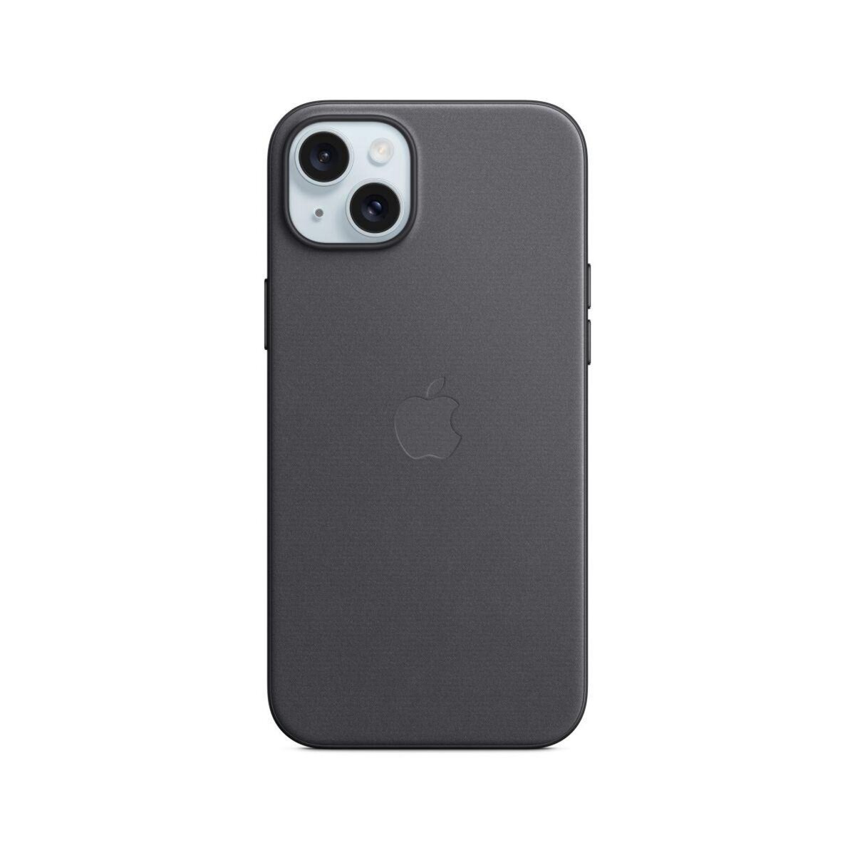 APPLE Coque iPhone 15 Plus MagSafe tissage fin Noir