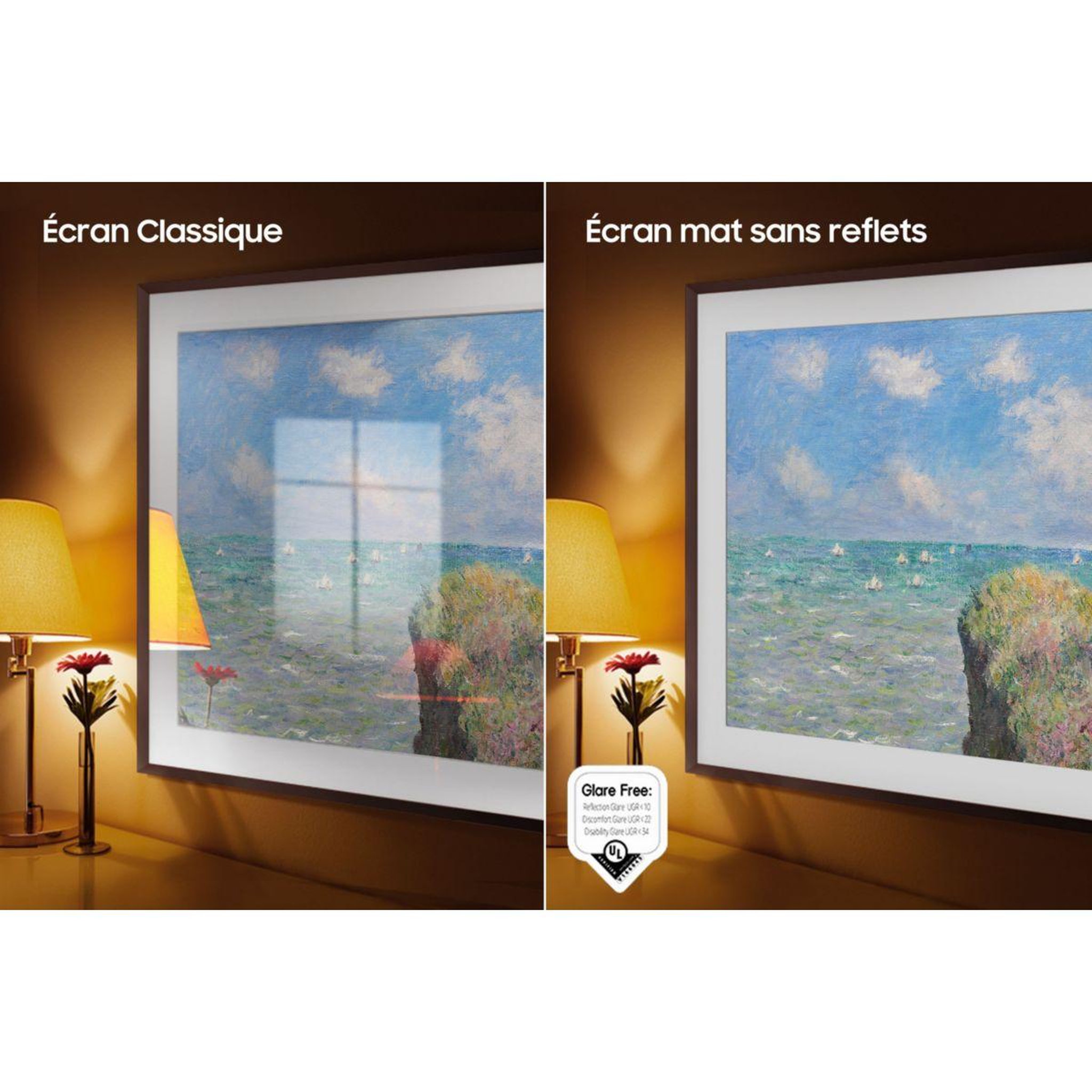 Voir la diapositive 4 : Samsung TV QLED The Frame TQ65LS03D 2024